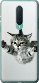 Чехол на OnePlus 8 Летящий котёнок "2322u-1902-17620"