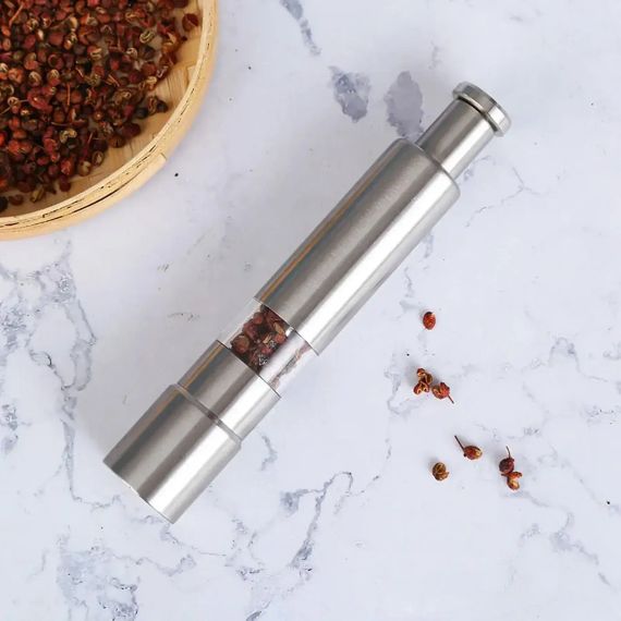 Ручной измельчитель для соли и перца из нержавеющей стали, XL-552 / Механическая мельница для специй | Зображення 2