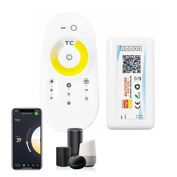 Димер CCT PROLUM Wi-Fi TUYA TOUCH 18A Series: HomeLink | Зображення 1