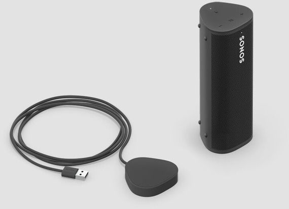 Беспроводная зарядка Sonos Roam Wireless Charger Black (RMWCHEU1BLK) (RMWCHEU1BLK) | Зображення 1