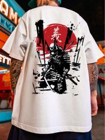 Футболка мужская с принтом повседневная S Белая