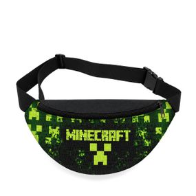 Дитяча сумка-бананка Minecraft 32х15 см на пояс або через плече (5752)