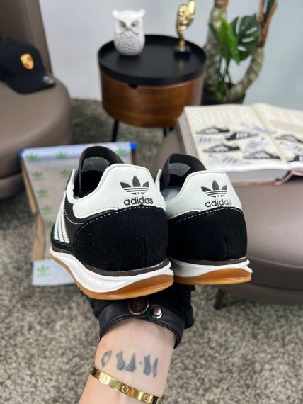 Чоловічі кросівки New SL 72 Noah Black White (топ якість) A4431 44 28 | Зображення 3