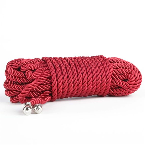 Мотузка - Rebellion Reign Red Bondage Rope, 10 м | Зображення 2