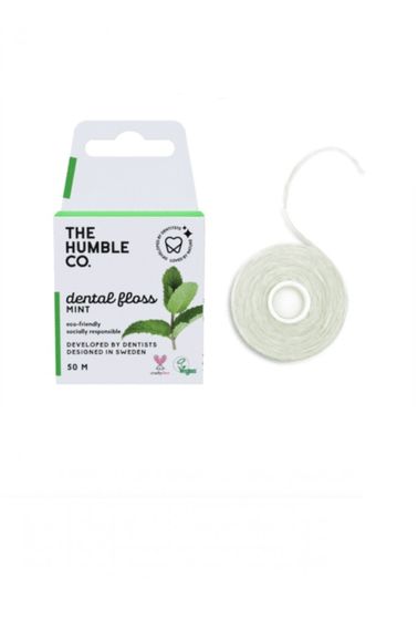Зубна нитка-флос Humble (DF001) м`ята, 50м | Зображення 1