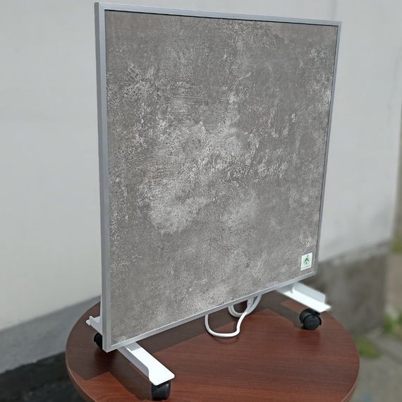 Керамический обогреватель Ecoteplo Air 1000 ME GL с конвекционным теном и терморегулятором, серый лофт | Зображення 1