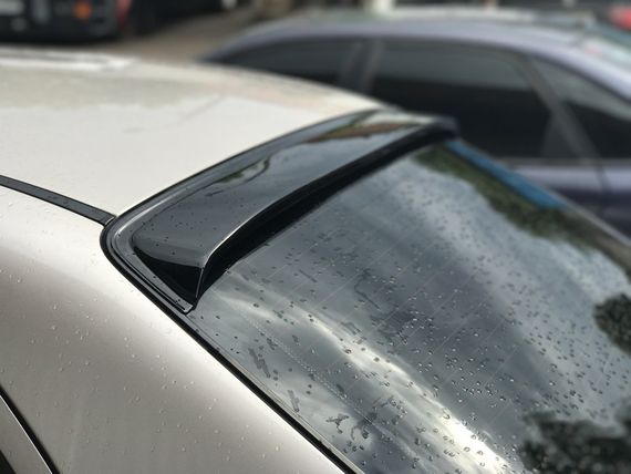 Задній козирок (ABS-пластик) Матова для Chevrolet Aveo T250 2005-2011 рр | Зображення 3