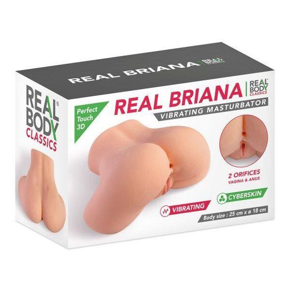 Мастурбатор Real Body — Real Briana (м'яте паковання!!!) Sex Aura | Зображення 5