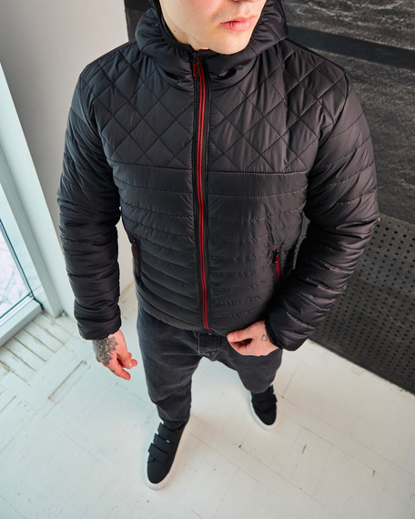Куртка Хот червона змійка чорний XXXL XL | Зображення 5