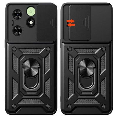 Чехол для мобильного телефона BeCover Military Tecno Spark Go 2024 (BG6) Black (710684) | Зображення 1