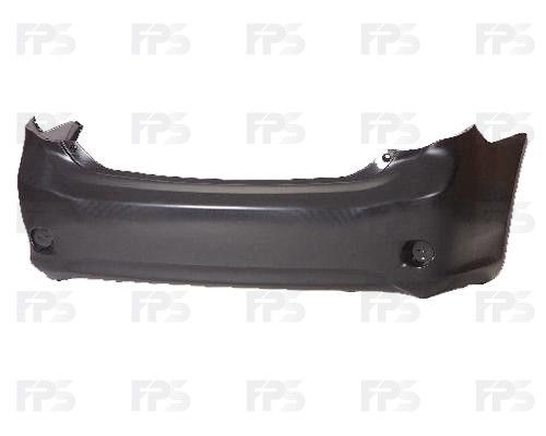 Задний бампер Toyota Corolla 07-09 с отв. под круглые катафоты (FPS) 5215902953