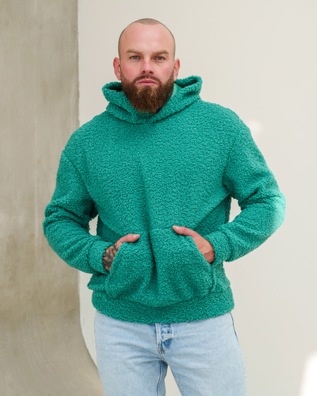 Худи Ведмедик бирюзовый S XL | Зображення 3