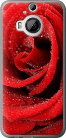 Чехол на HTC One M9 Plus Красная роза "529u-134-17620"