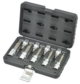 Набор бит со вставкой Whirlpower 1/2" (9 шт)