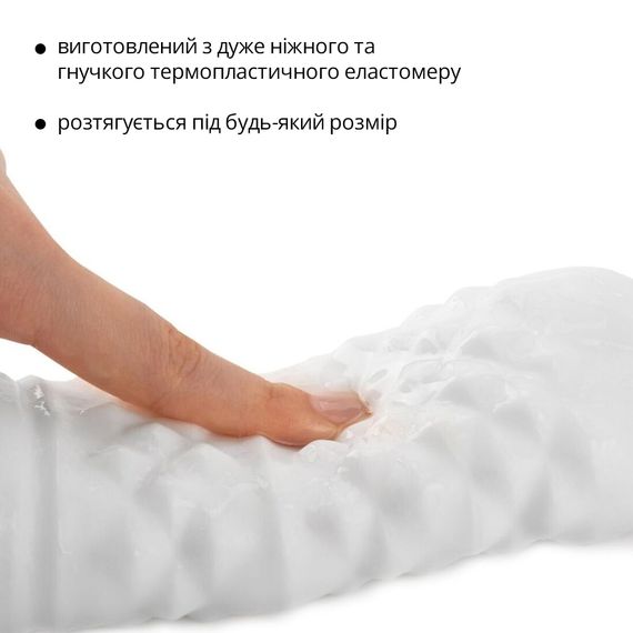 Мастурбатор Otouch DECOR 1-B, ефект всмоктування, пружні пірамідки | Зображення 3