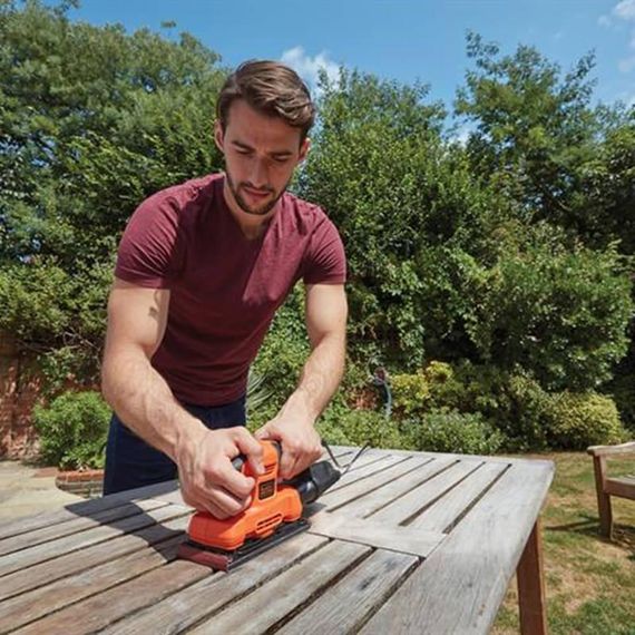 Шлифмашина вибрационная сетевая BLACK+DECKER BEW220 | Зображення 3