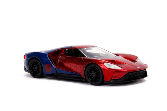 Ігрова металева машинка Marvel Spiderman Ford GT 2017 | Зображення 5