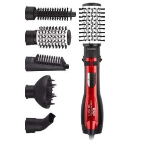 Фен стайлер RAF R.416 5в1 щетка расческа для сушки укладки волос KJ-801 1200 Вт