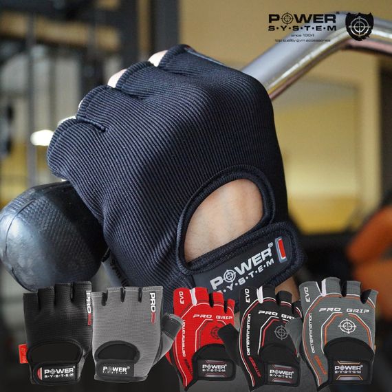 Рукавички для фітнесу Power System PS-2250 Pro Grip Grey L | Зображення 5