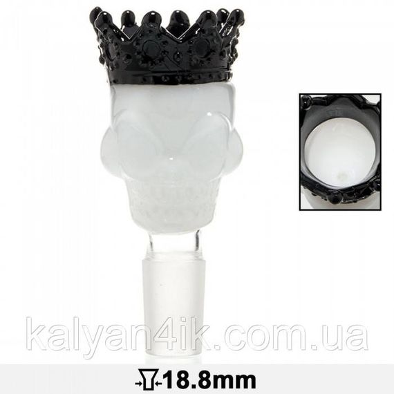 Ведерко Skull King Bowl- White- SG:18.8mm