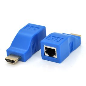 Одноканальний пасивний подовжувач HDMI сигналу по UTP кабелю по одній витій парі. Дальність передачі: до