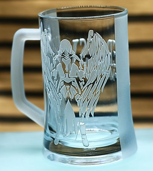 Пивний келих 670 мл Heroes of Might and Magic V подарунок для геймера кухоль з гравіюванням Герої V | Зображення 5