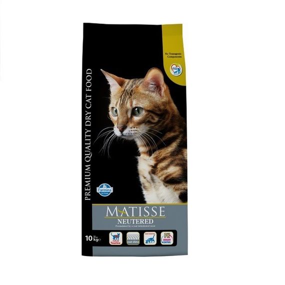 Сухий корм із куркою для стерилізованих котів Farmina Matisse Neutered Chicken, 10 кг