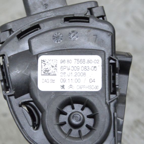Педаль газу 1.4 / 1.6 HDI Peugeot 207 307 2001-2012 Педаль акселератора Пежо 207 307 9680756880 | Зображення 5
