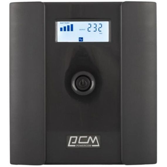 Пристрій безперебійного живлення Powercom RPT-2000AP LCD SCHUKO | Зображення 1