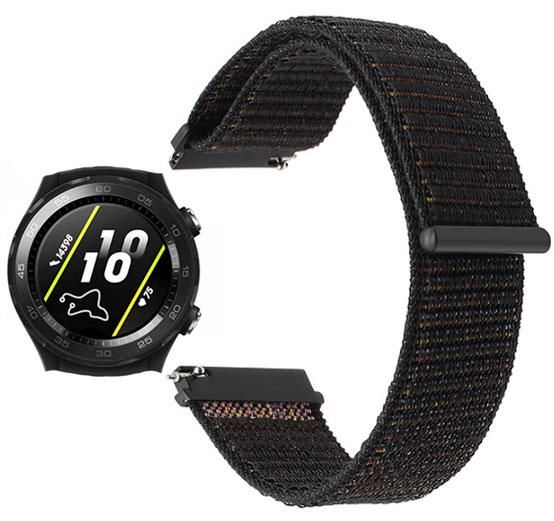 Нейлоновий ремінець для годинника Huawei Watch 2 - Black