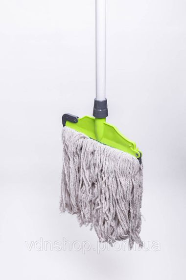 Швабра веревочная для мытья пола универсальная палубная швабра для уборки Салатовый HP-35015-31 | Зображення 2