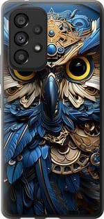Чехол на Samsung Galaxy A53 A536E Сова v2 из силикона FCh_096196