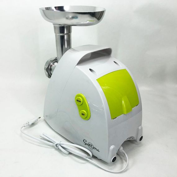 М'ясорубка Suntera SMG-5425W, м'ясорубка-соковитискач, електрична м'ясорубка з насадками для дому | Зображення 4