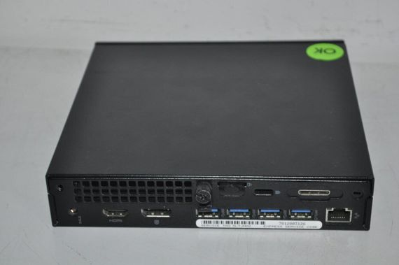 Неттоп Б-класс Dell OptiPlex 7040 USFF / Intel Core i5-6500T (4 ядра по 2.5 - 3.1 GHz) / 8 GB DDR4 / 128 GB SSD / Intel HD Graphics 530 / Windows 11 Pro / Блок питания б/у | Зображення 8