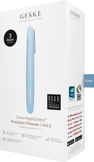 Тример GESKE Precision Trimmer 4в1 starlight, Блакитний | Зображення 7