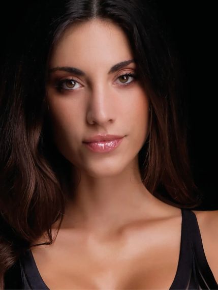 Бюстгальтер с треугольными чашками без косточек из микрофибры и тюля, Love and bra Jenny, размер 5B(90B) nero | Зображення 6