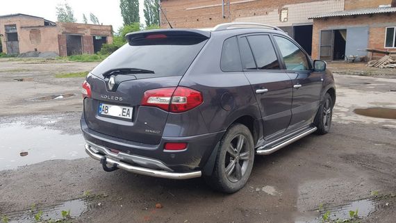 Задня дуга AK002-1 (нерж) для Renault Koleos 2008-2016 рр | Зображення 3