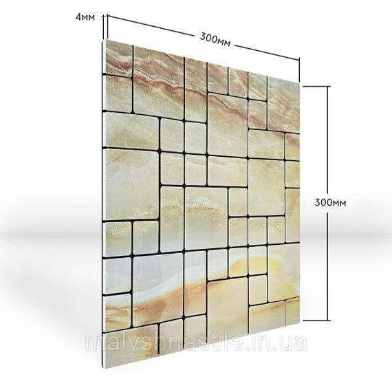 Самоклеящаяся PET мозаика 30*30CM*4MM (D) SW-00002442 | Зображення 2