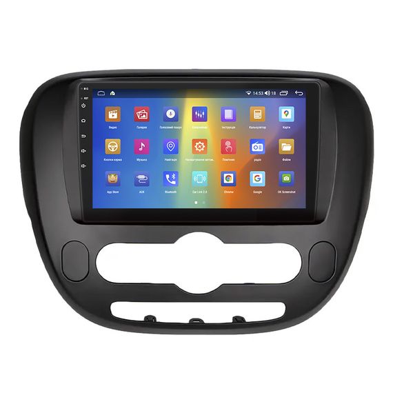 Штатная магнитола Lesko для Kia Soul II 2013-2016 IPS 9" 2/32Gb CarPlay 4G Wi-Fi GPS Prime Охлаждение | Зображення 1