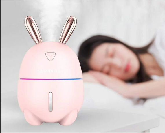 Увлажнитель воздуха и ночник 2в1 Humidifiers Rabbit | Зображення 8