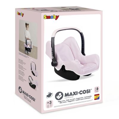 Аксессуар к кукле Smoby Кресло-переноска Maxi-Cosi Розовый жемчуг, 31 x 48 x 37 см, 3+ (7600240241) | Зображення 1