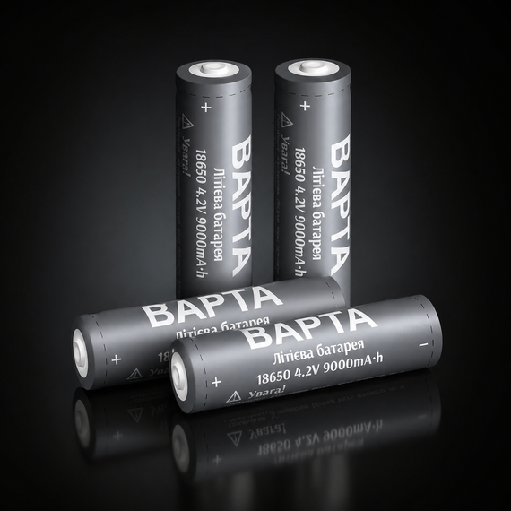 Аккумулятор BAPTA BP-0900 18650 Li-Ion 9000 мАч 4.2В для фонарей, power bank и портативной техники | Зображення 4