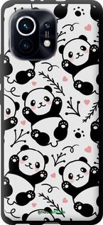 Чохол на Xiaomi Mi 11 Панди "4318b-2253-2448"