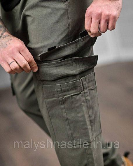 Міські штани mansori олива ДЛ6507 | Зображення 5