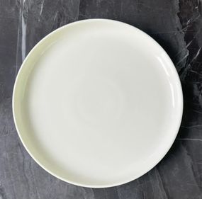 Тарілка десертна Olens Сноу 102-1241 20 см біла