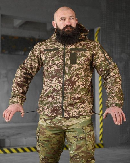 Весняна тактична куртка софтшел masad хижак ВТ6705 | Зображення 7