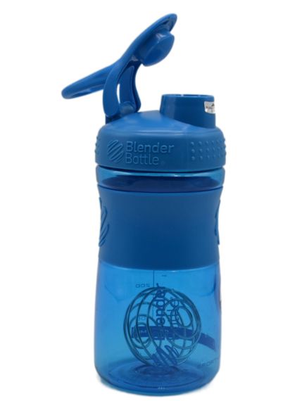 Шейкер спортивний (пляшка) BlenderBottle SportMixer Flip 20oz/590ml Cyan (Original) | Зображення 5