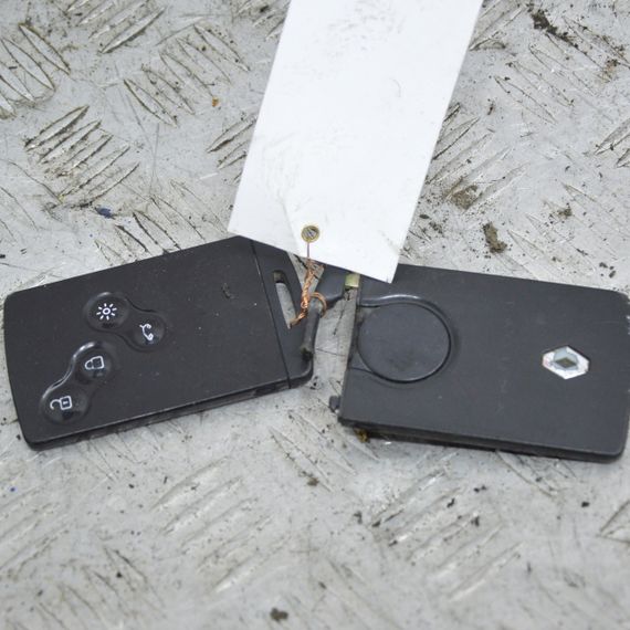 Замок запалювання в зборі з ключ картою Renault Laguna III 2007-2015 Зчитувач ключ карти Рено 285900001R | Зображення 6