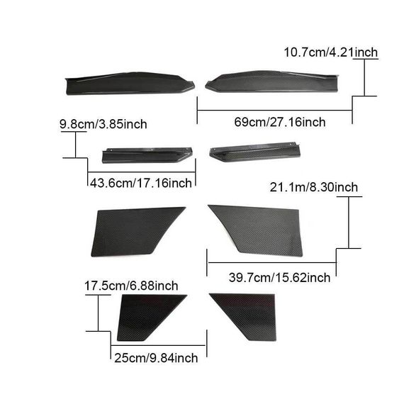 Бокові пороги (Карбон) для Nissan 400Z 2022- рр | Зображення 2