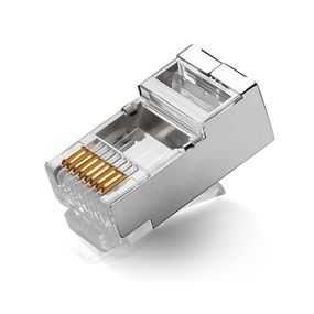 Коннектор RITAR RJ-45 8P8C FTP Cat-5 экранированный (100 шт/уп.)